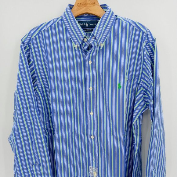 NWOT Ralph Lauren Causal Button Down Custom Fit Short - Picture 2 of 9